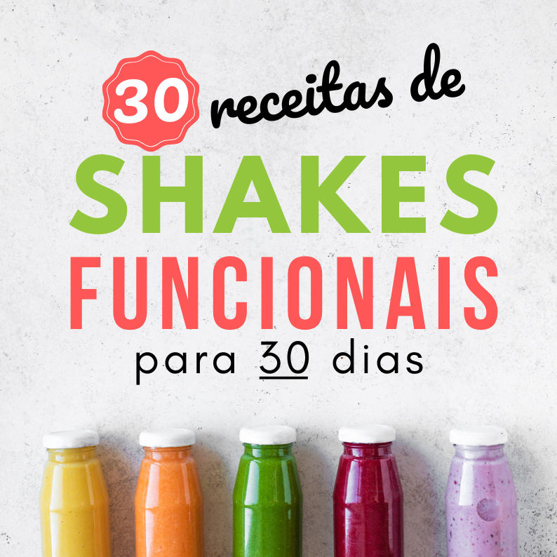 30 dias com shakes funcionais que trazem resultados.