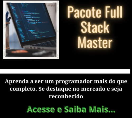 Pacote Full Stack Master